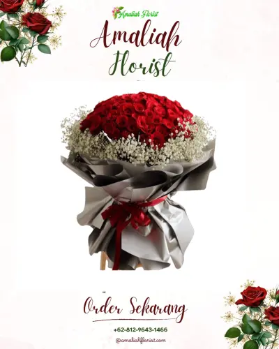 Buket Bunga senangsari